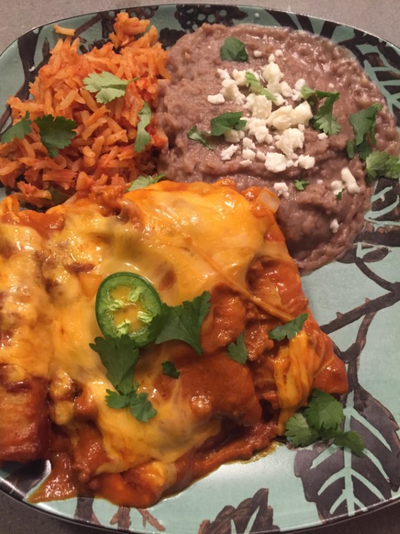 Tex-Mex - Enchiladas Combination Platter
