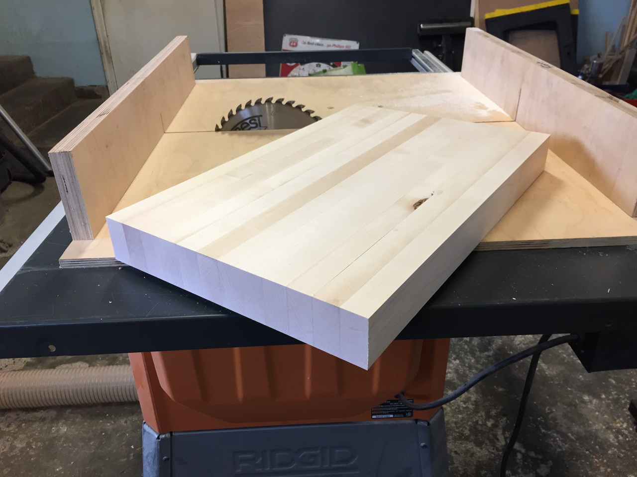 Cutting Board Build - First Orientation