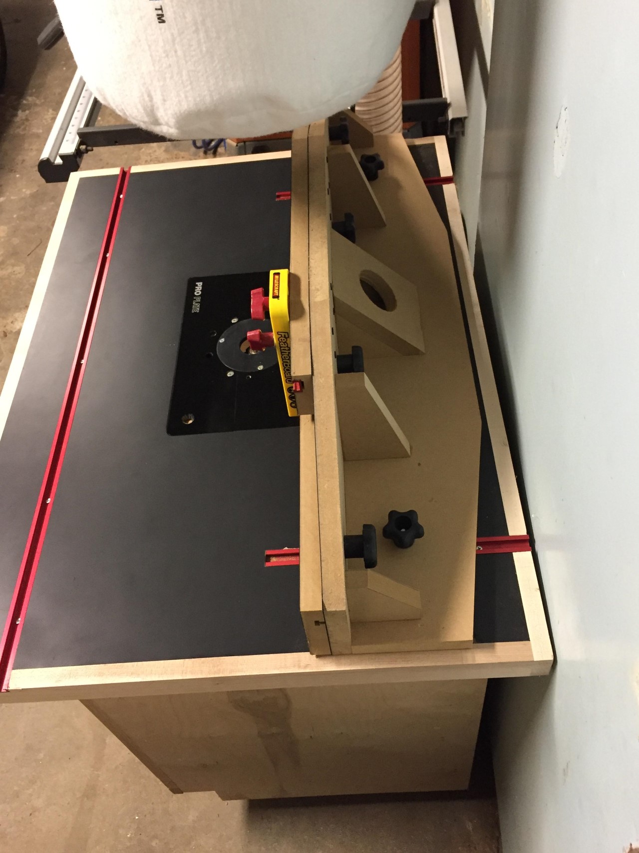 Router Table Build - Back Fence